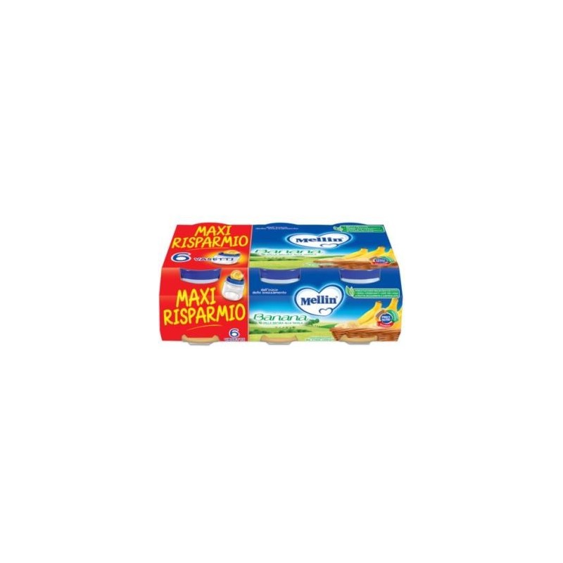 Mellin omogeneizzato banana 6 x 100 g