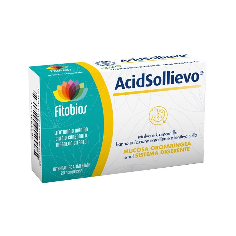 Acid sollievo 20 compresse