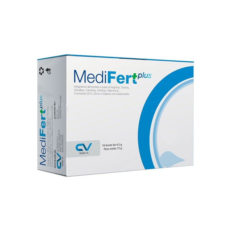 Medifert plus polvere 16 bustine x 4,5 g Medifert plus polvere 16 bustine x 4,5 g