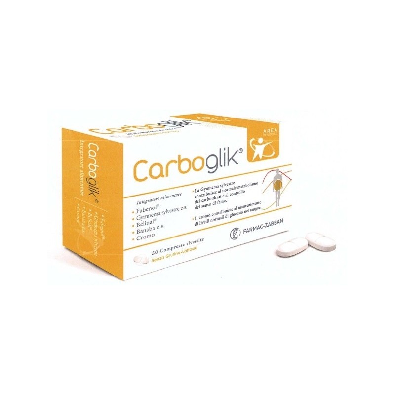 Carboglik 30 compresse
