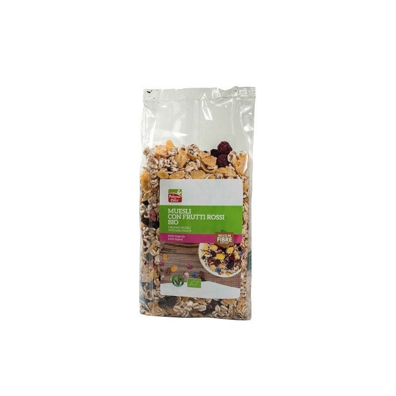 Muesli frutti rossi bio 375 g
