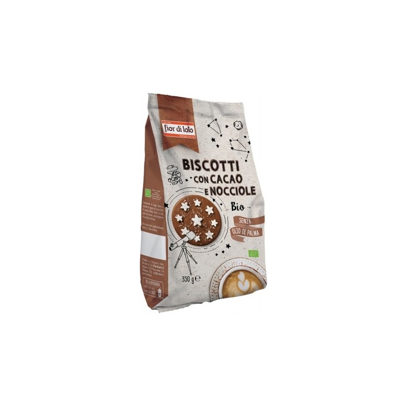 Biscotti con cacao e nocciole 350 g