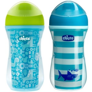 Chicco tazza active rosa 14 mesi+ pack 1