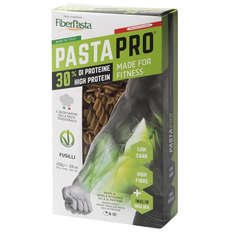 Pastapro fusilli integrali 30% proteine 250 g Pastapro fusilli integrali 30% proteine 250 g