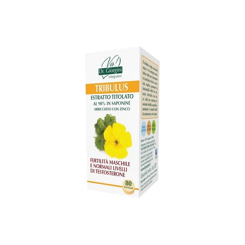 Tribulus estratto titolato 80 pastiglie