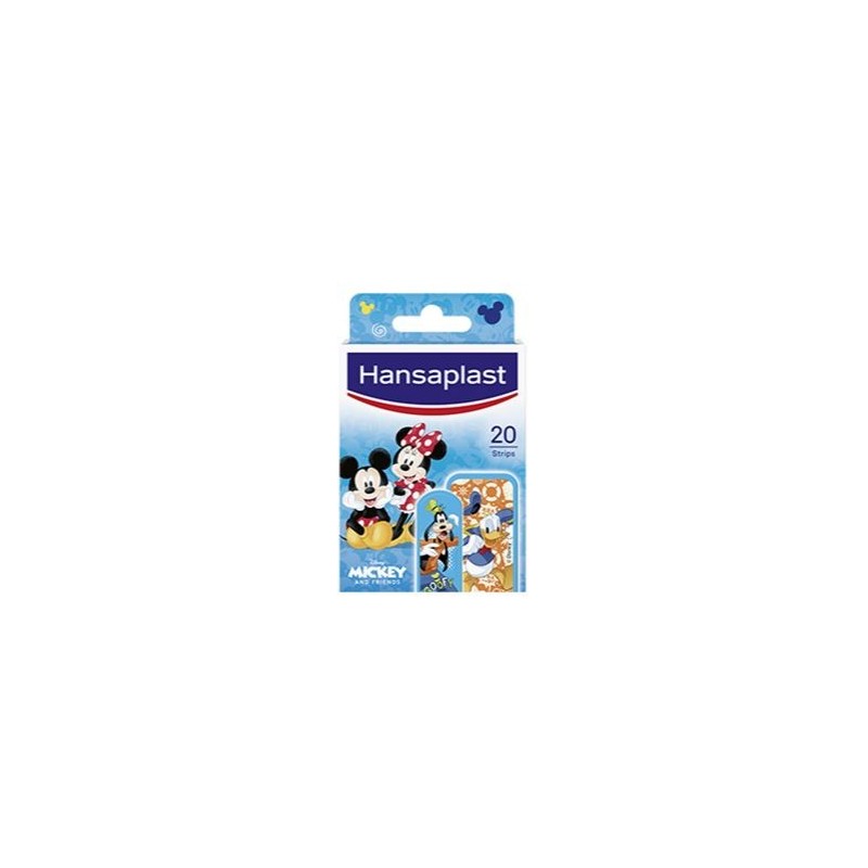 Hansaplast cerotto mickey and friends 20 pezzi