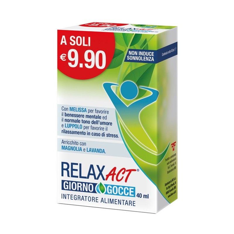 Relax act giorno gocce 40 ml