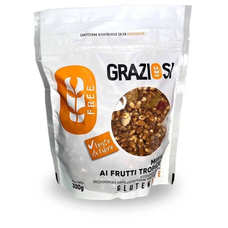 Muesli ai frutti tropicali 300 g Muesli ai frutti tropicali 300 g