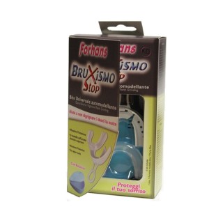 Bite universali automodellanti bruxismo stop forhans 2 pezzi