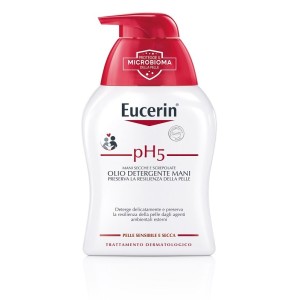 Eucerin ph5 olio detergente mani secche e screpolate 250 ml