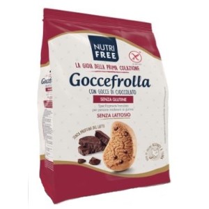 Nutrifree goccefrolla snack classica bonta' senza lattosio 6monoporzioni da 40 g