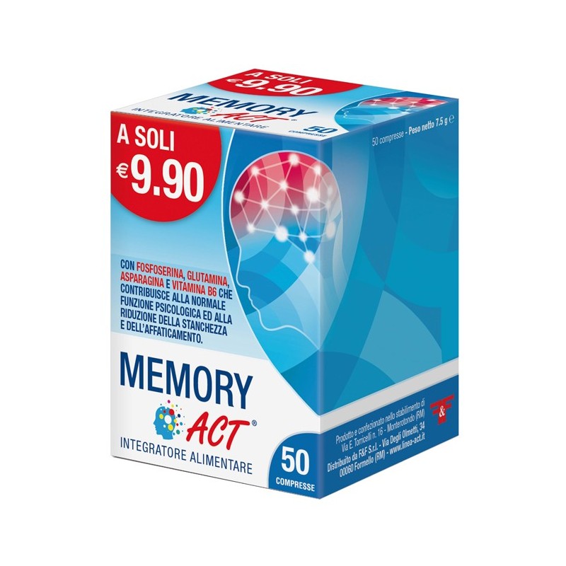 Memory act 50 compresse Memory act 50 compresse