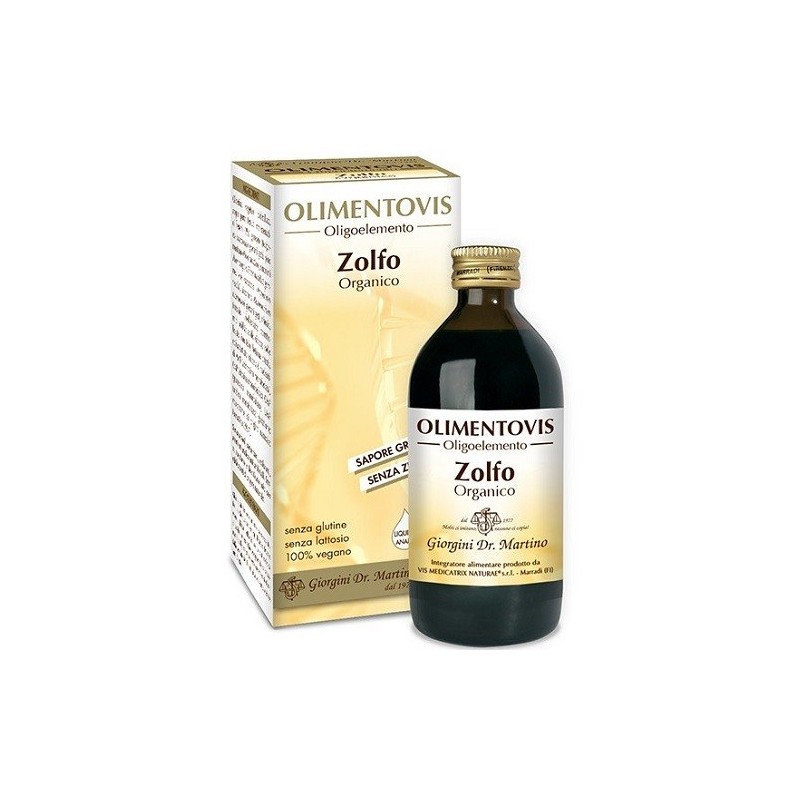 Zolfo organico olimentovis 200 ml Zolfo organico olimentovis 200 ml