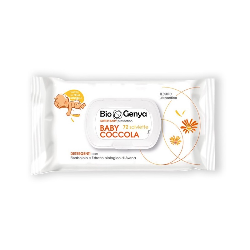 Biogenya super baby protection 72 salviette baby coccola detergenti