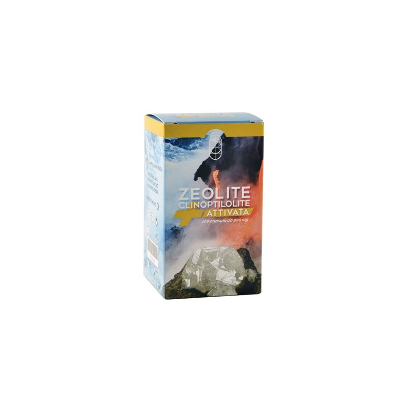 Zeolite clinoptilolite attivata suprema 100 capsule 918 mg Zeolite clinoptilolite attivata suprema 100 capsule 918 mg