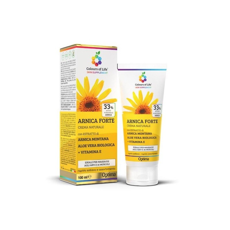 Colours of life skin supplement arnica forte 33% crema 100 ml