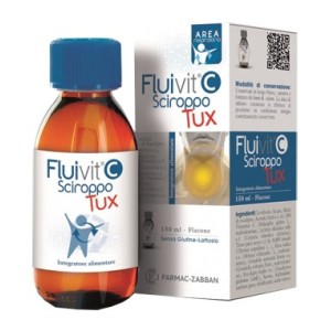 Fluivit c sciroppo tux flacone 150 ml