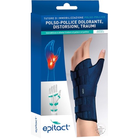 Epitact tutore immobilizzazione polso pollice sinistra l