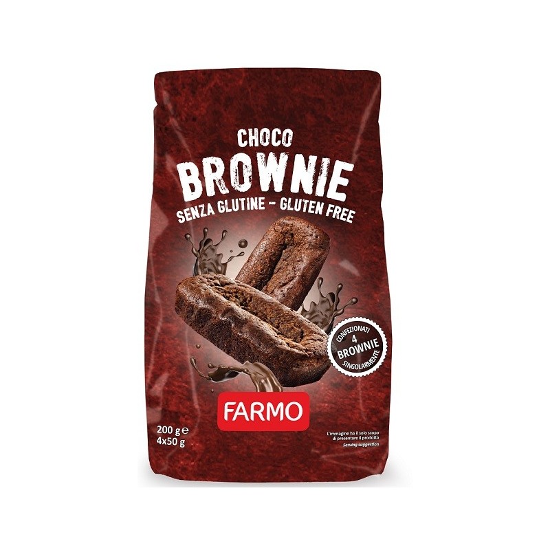 Farmo choco brownie 4 x 50 g Farmo choco brownie 4 x 50 g