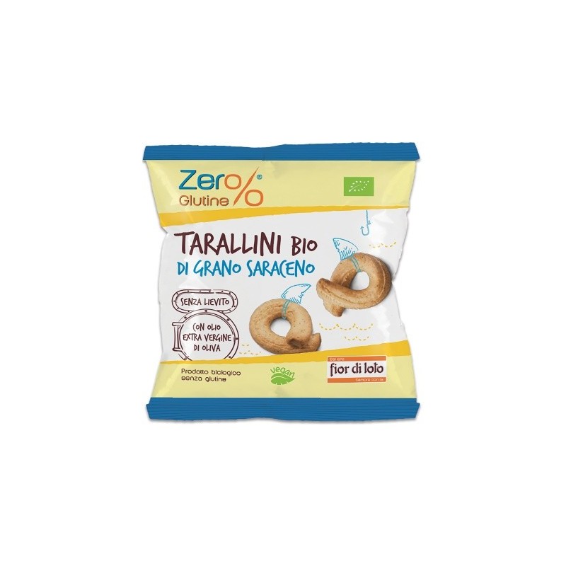 Zer% glutine tarallini di grano saraceno 30 g