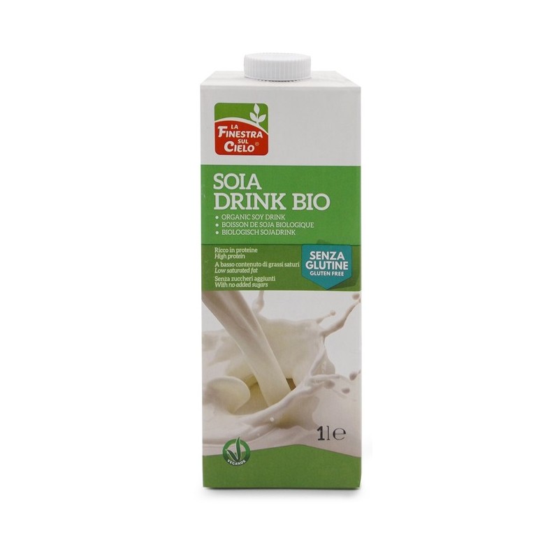 Bevanda soia drink senza glutine bio 1 litro