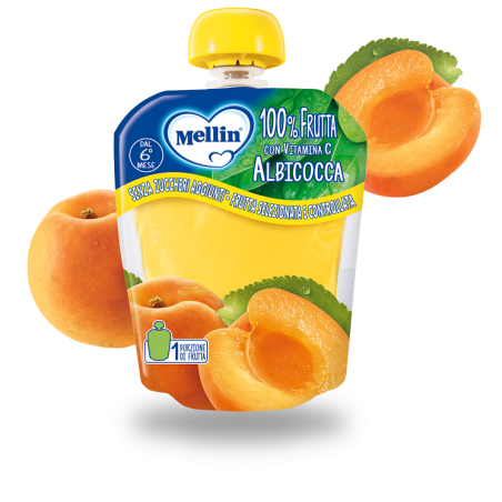 Mellin pouch albicocca 90 g