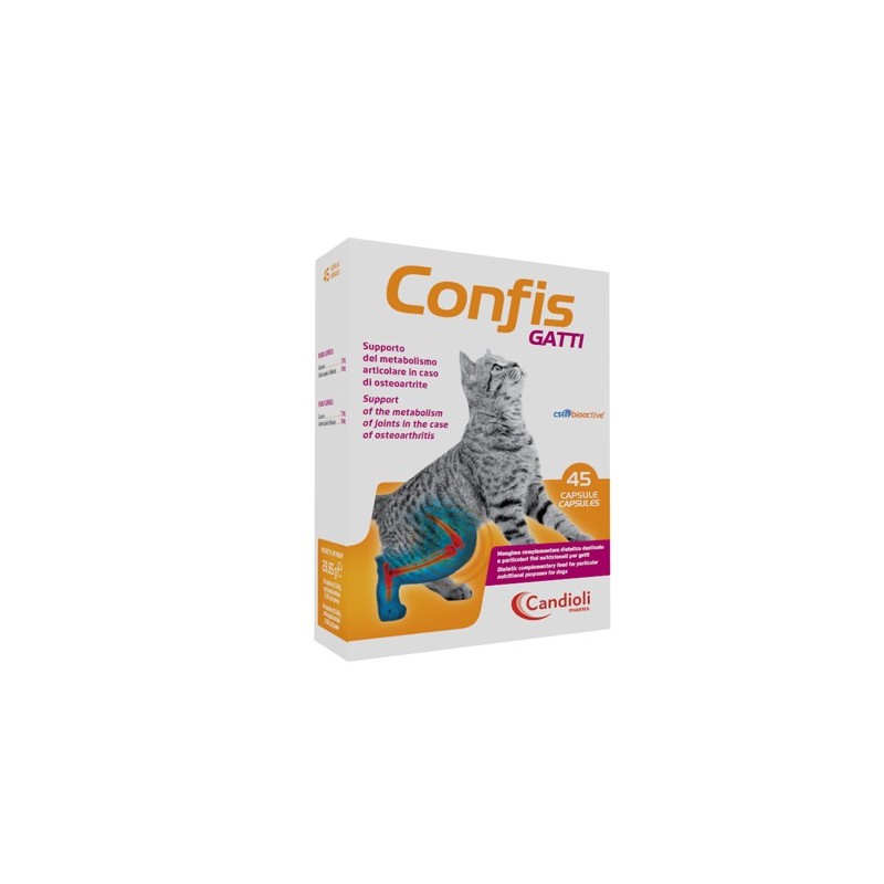Confis gatti 45 capsule Confis gatti 45 capsule