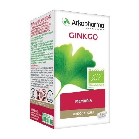 Arko capsule ginkgo bio 130 capsule
