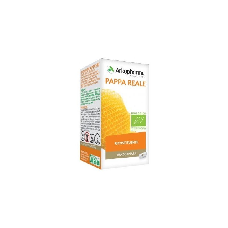 Arko capsule pappa reale bio 45 capsule