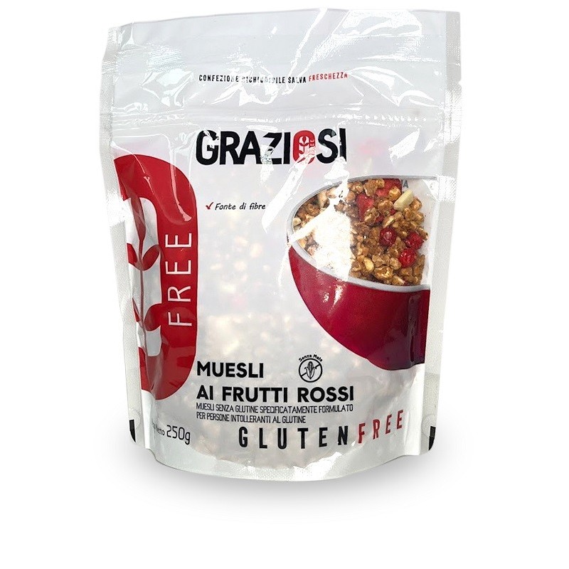 Muesli ai frutti rossi 250 g Muesli ai frutti rossi 250 g