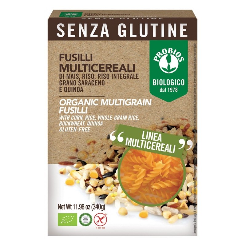 Fusilli multicereali 340 g