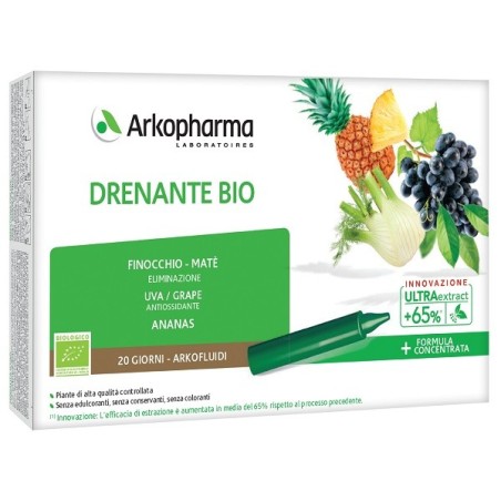 Arkofluidi drenante bio 20 fiale