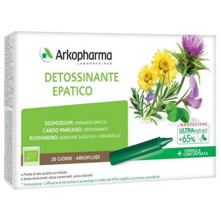 Arkofluidi detossinante epatico 20 fiale