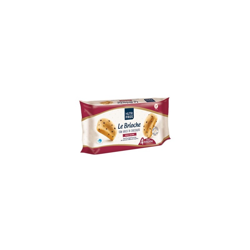Nutrifree le brioche gocce di cioccolato 200 g