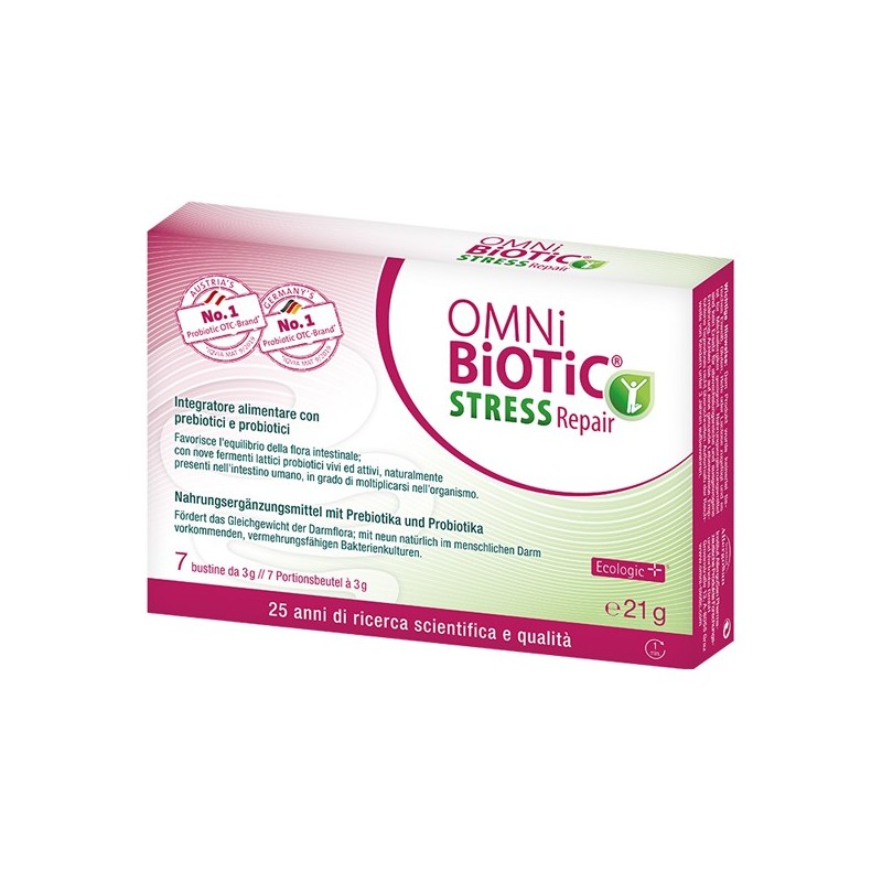 Omni biotic stress repair 7 bustine da 3 g Omni biotic stress repair 7 bustine da 3 g