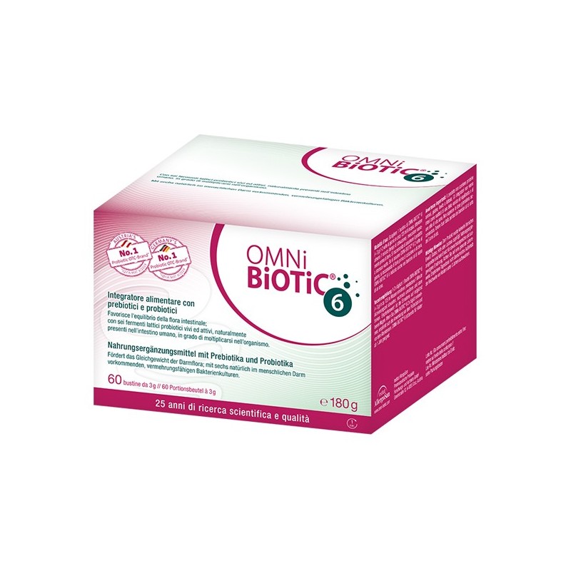Omni biotic 6 polvere 60 bustine da 3 g Omni biotic 6 polvere 60 bustine da 3 g