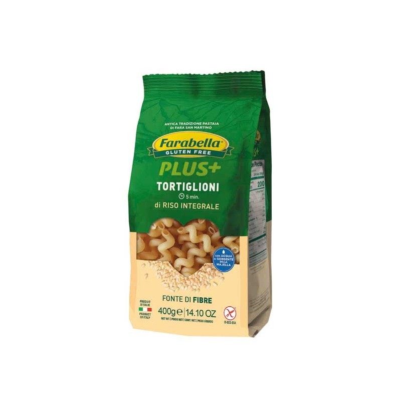 Farabella tortiglioni riso integrale 400 g Farabella tortiglioni riso integrale 400 g