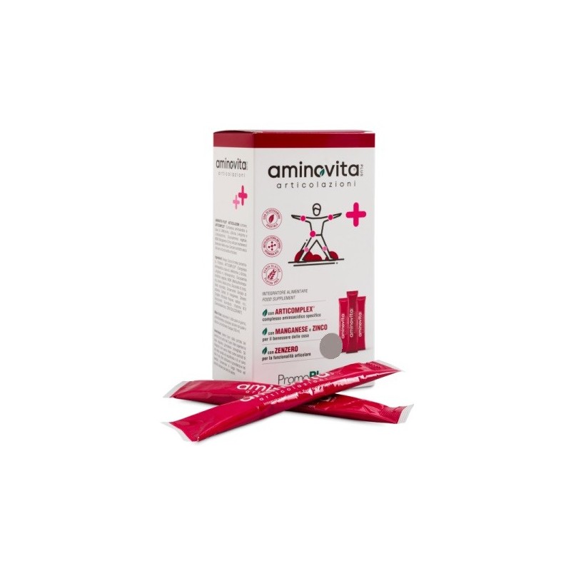 Aminovita plus articolazioni 20 stick pack x 15 ml Aminovita plus articolazioni 20 stick pack x 15 ml