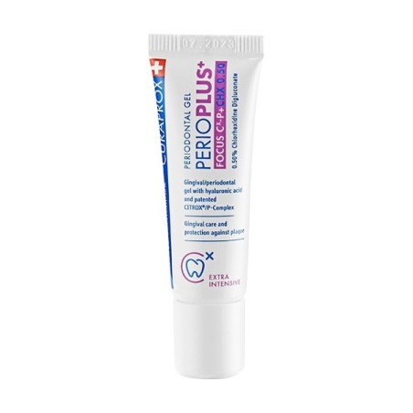 Curaprox perioplus+ focus gel chx 0,5% 10 ml Curaprox perioplus+ focus gel chx 0,5% 10 ml