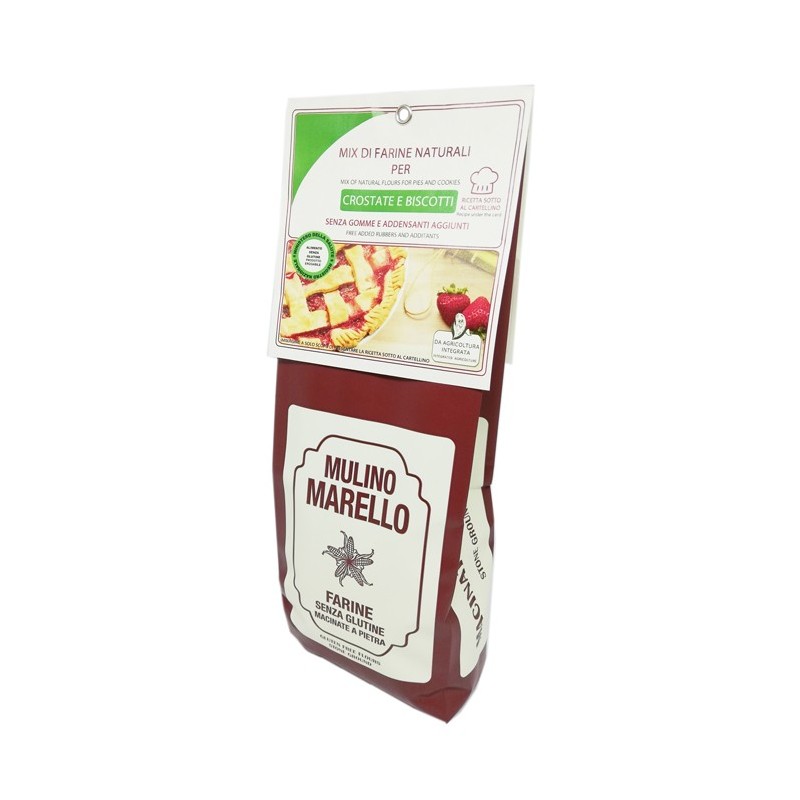 Mix di farine naturali per crostate e biscotti 500 g Mix di farine naturali per crostate e biscotti 500 g