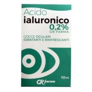 Gr farma gocce oculari idratanti e rinfrescanti acido ialuronico