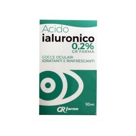 Gr farma gocce oculari idratanti e rinfrescanti acido ialuronico