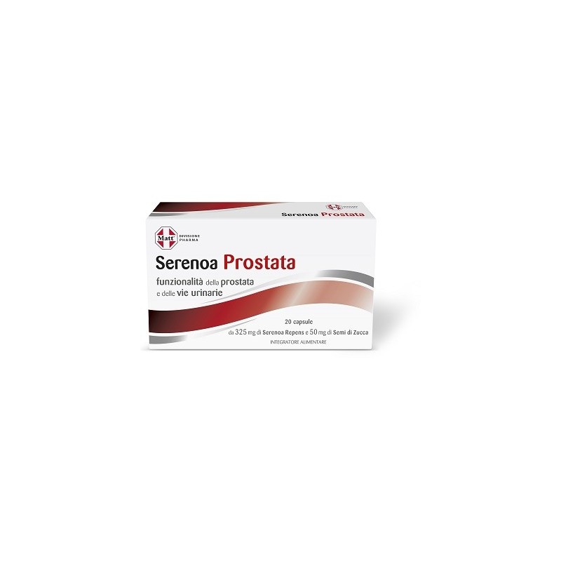 Matt divisione pharma serenoa prostata 20 capsule