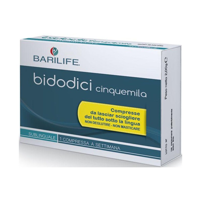 Barilife b12 5000mcg 5 compresse sublinguali