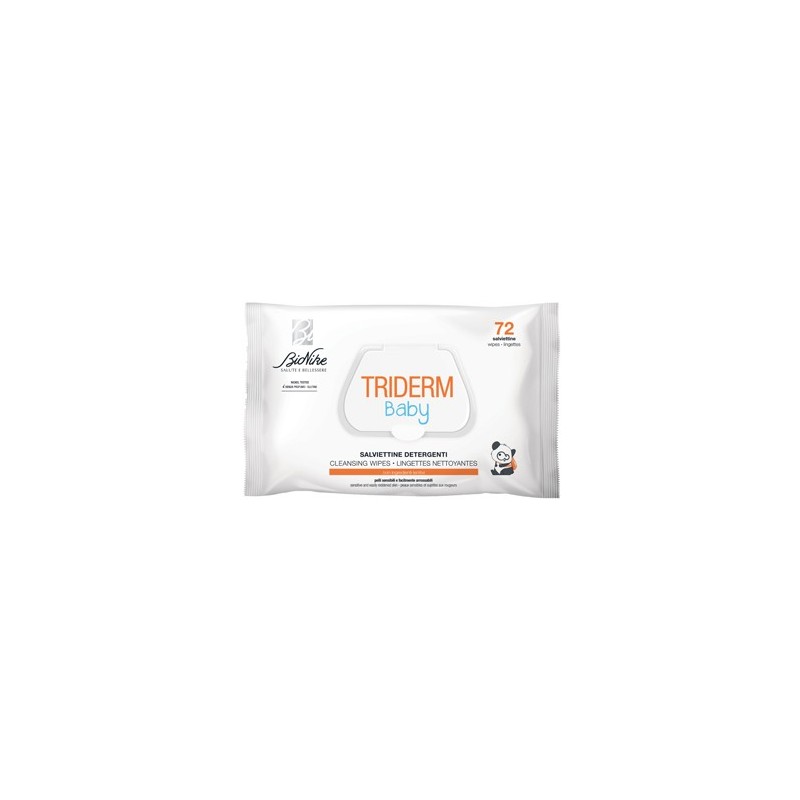 Triderm baby salviettine detergenti 72 pezzi Triderm baby salviettine detergenti 72 pezzi