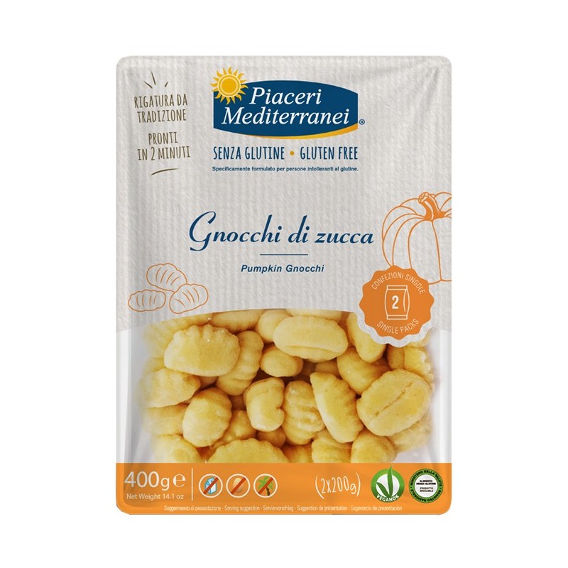Piaceri mediterranei gnocchi di zucca 400 g