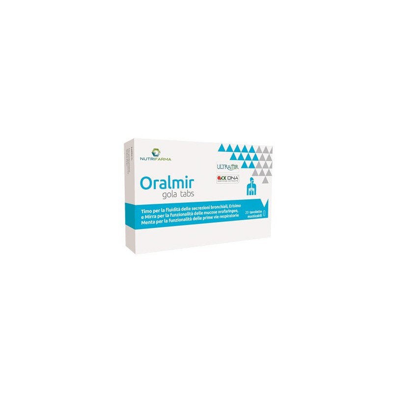 Oralmir gola tabs 20 compresse