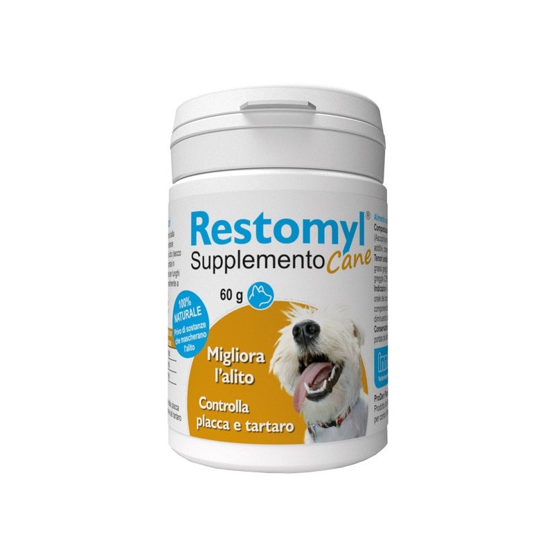 Restomyl supplemento cane flaconcino 60 g Restomyl supplemento cane flaconcino 60 g