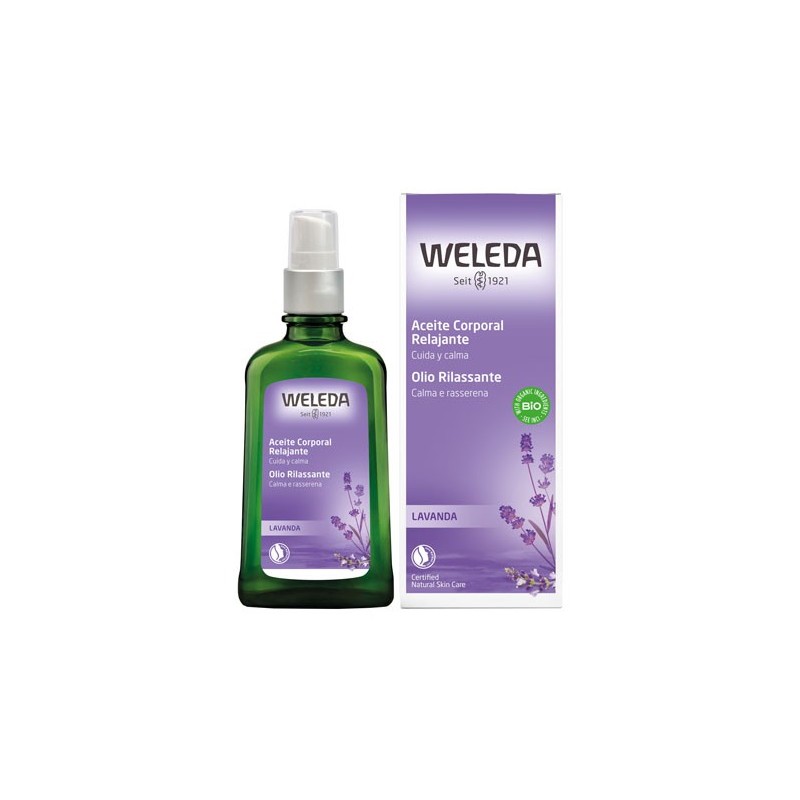 Olio rilassante lavanda 100 ml
