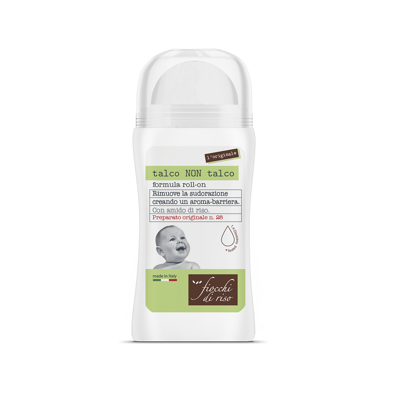 Fiocchi di riso talco non talco roll-on